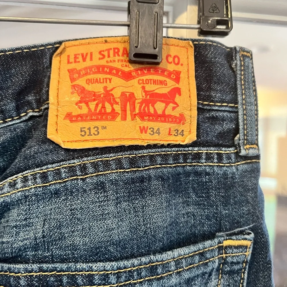 Levi's Men's Blue Straight Jeans